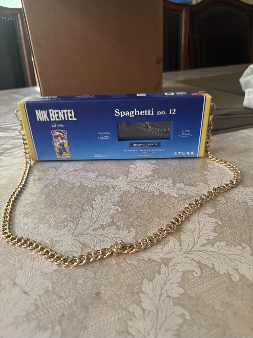 Designer Nik Bentel Spaghetti No. 12 Classic Clutch Handbag NWOT-Rare